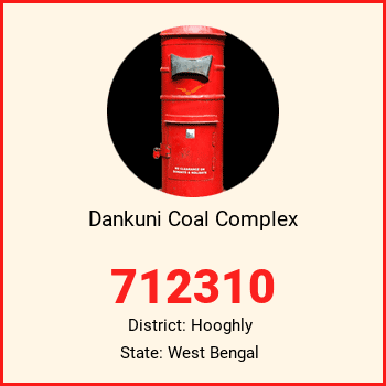 Dankuni Coal Complex pin code, district Hooghly in West Bengal
