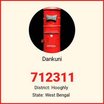 Dankuni pin code, district Hooghly in West Bengal