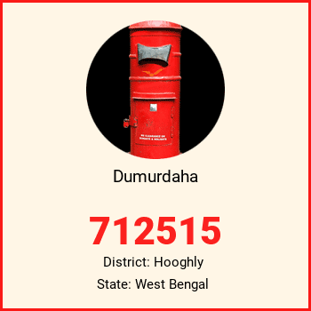 Dumurdaha pin code, district Hooghly in West Bengal