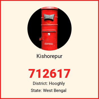 Kishorepur pin code, district Hooghly in West Bengal