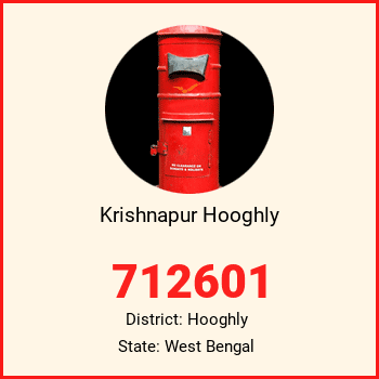 Krishnapur Hooghly pin code, district Hooghly in West Bengal