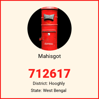 Mahisgot pin code, district Hooghly in West Bengal