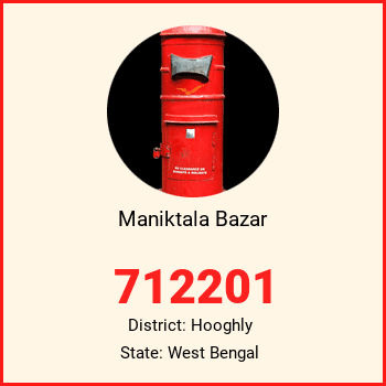 Maniktala Bazar pin code, district Hooghly in West Bengal