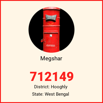 Megshar pin code, district Hooghly in West Bengal