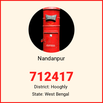 Nandanpur pin code, district Hooghly in West Bengal