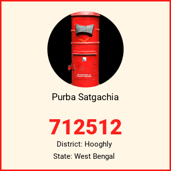 Purba Satgachia pin code, district Hooghly in West Bengal