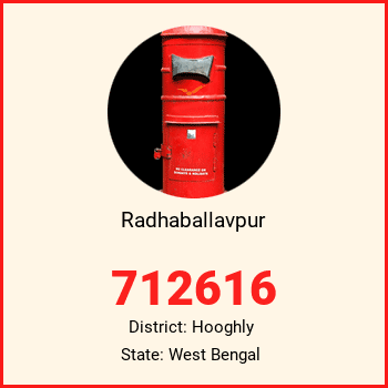 Radhaballavpur pin code, district Hooghly in West Bengal