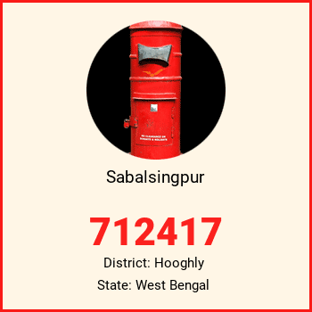 Sabalsingpur pin code, district Hooghly in West Bengal