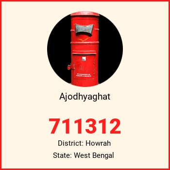 Ajodhyaghat pin code, district Howrah in West Bengal