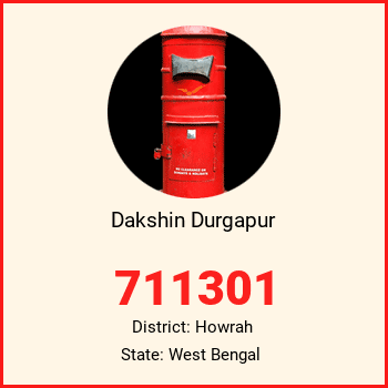 Dakshin Durgapur pin code, district Howrah in West Bengal
