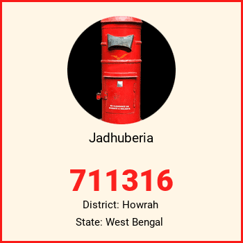 Jadhuberia pin code, district Howrah in West Bengal
