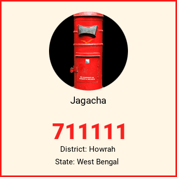 Jagacha pin code, district Howrah in West Bengal