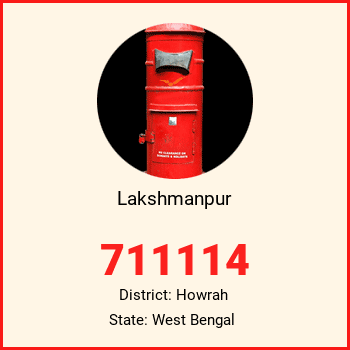 Lakshmanpur pin code, district Howrah in West Bengal