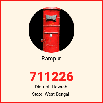 Rampur pin code, district Howrah in West Bengal