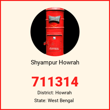 Shyampur Howrah pin code, district Howrah in West Bengal
