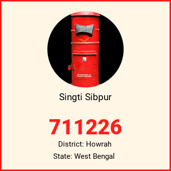 Singti Sibpur pin code, district Howrah in West Bengal