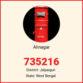 Alinagar pin code, district Jalpaiguri in West Bengal