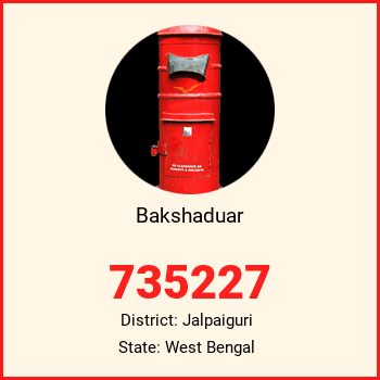Bakshaduar pin code, district Jalpaiguri in West Bengal
