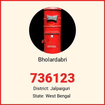Bholardabri pin code, district Jalpaiguri in West Bengal