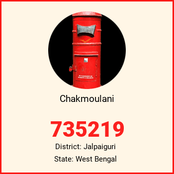 Chakmoulani pin code, district Jalpaiguri in West Bengal