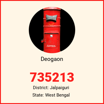 Deogaon pin code, district Jalpaiguri in West Bengal