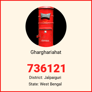 Gharghariahat pin code, district Jalpaiguri in West Bengal