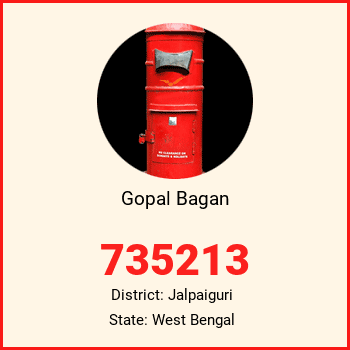 Gopal Bagan pin code, district Jalpaiguri in West Bengal