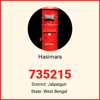 Hasimara pin code, district Jalpaiguri in West Bengal