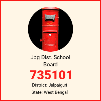 Jpg Dist. School Board pin code, district Jalpaiguri in West Bengal