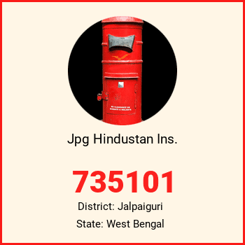 Jpg Hindustan Ins. pin code, district Jalpaiguri in West Bengal