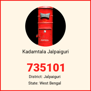 Kadamtala Jalpaiguri pin code, district Jalpaiguri in West Bengal