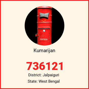 Kumarijan pin code, district Jalpaiguri in West Bengal