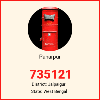 Paharpur pin code, district Jalpaiguri in West Bengal