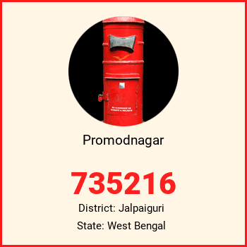 Promodnagar pin code, district Jalpaiguri in West Bengal