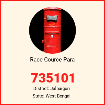 Race Cource Para pin code, district Jalpaiguri in West Bengal