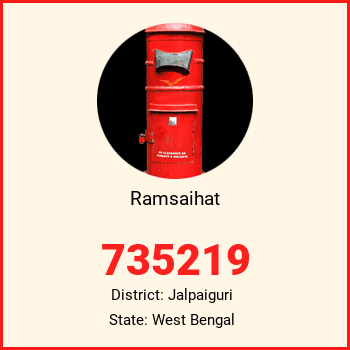 Ramsaihat pin code, district Jalpaiguri in West Bengal