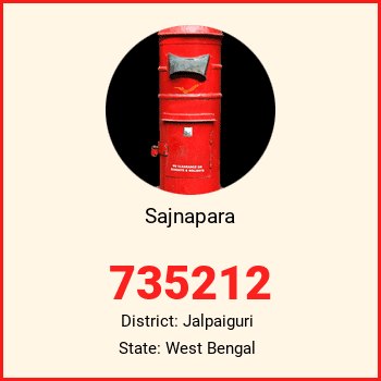 Sajnapara pin code, district Jalpaiguri in West Bengal