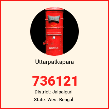 Uttarpatkapara pin code, district Jalpaiguri in West Bengal