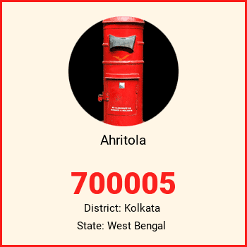 Ahritola pin code, district Kolkata in West Bengal