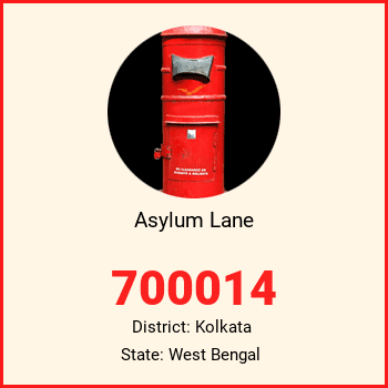 Asylum Lane pin code, district Kolkata in West Bengal