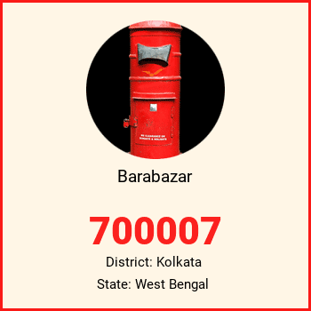 Barabazar pin code, district Kolkata in West Bengal