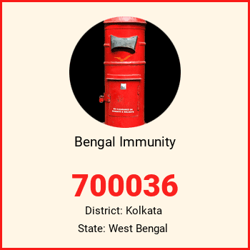 Bengal Immunity pin code, district Kolkata in West Bengal