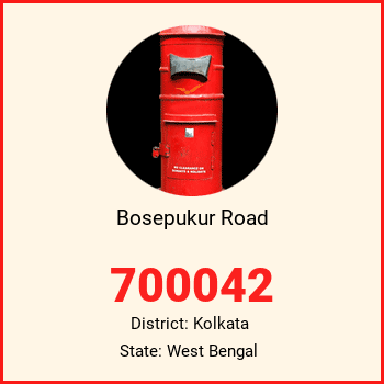 Bosepukur Road pin code, district Kolkata in West Bengal