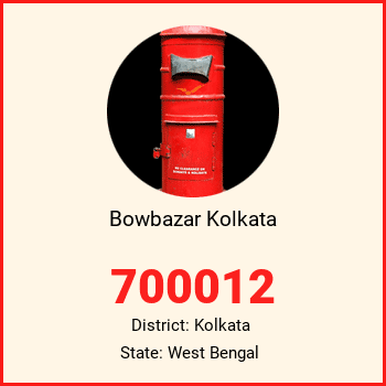 Bowbazar Kolkata pin code, district Kolkata in West Bengal