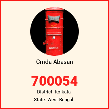 Cmda Abasan pin code, district Kolkata in West Bengal