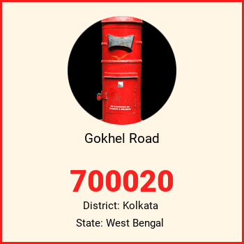 Gokhel Road pin code, district Kolkata in West Bengal