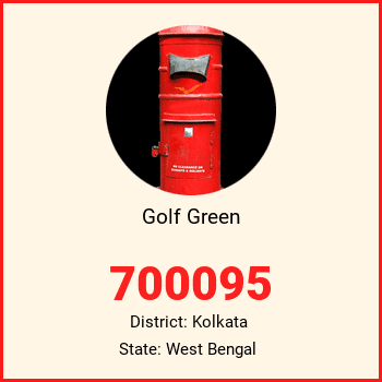 Golf Green pin code, district Kolkata in West Bengal