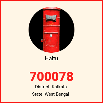Haltu pin code, district Kolkata in West Bengal