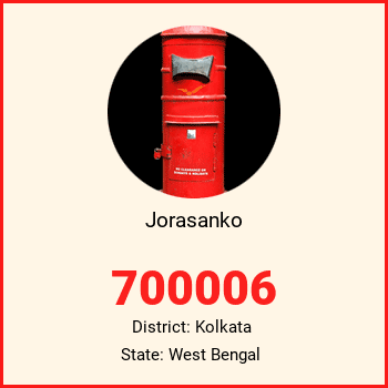 Jorasanko pin code, district Kolkata in West Bengal