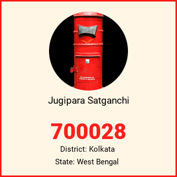 Jugipara Satganchi pin code, district Kolkata in West Bengal
